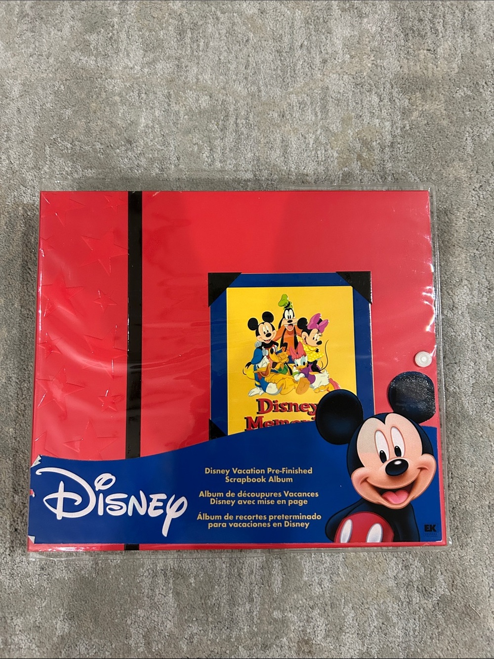 Disney Vacation Pre-Finished 20-pages, Scrapbook Album